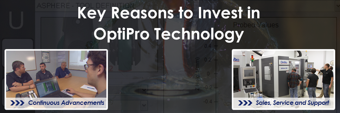 Key reasons to invest in OptiPro equipment Key reasons to invest in OptiPro equipment
