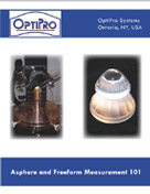 Asphere and Freeform Measurement 101 Asphere and Freeform Measurement 101