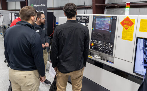 Nakamura-Tome Multitasking Machines in OptiPro's Machine Tool Showroom in Ontario, NY