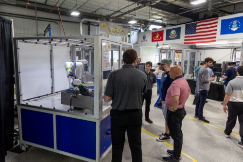 Automation Area at OptiPro