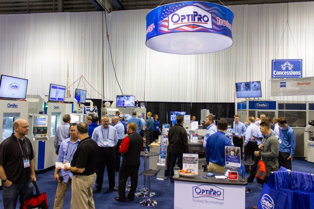 OptiPro Booth at SPIE Optifab 2019