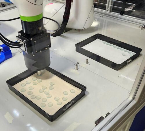 Machine Vision for Picking Up Parts to Load for Beveling