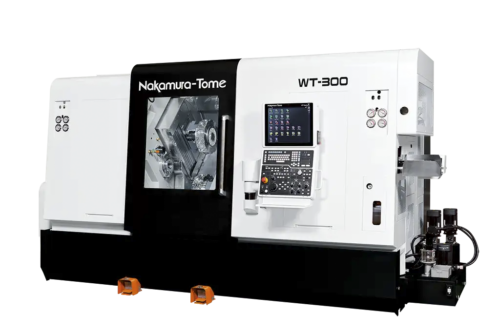 Nakamura-Time WT-300 high rigidity multitasking machine equipped with high-output motors
