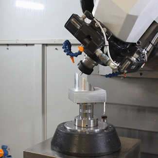 5-axis machining of off-axis sphere with RTCP