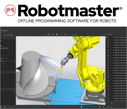 Robotmaster Offline Programming and Simulation Software