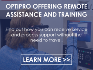 OptiPro Offering Remote Assistance and Training