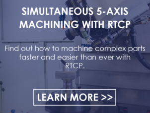 Simultaneous 5-Axis Machining with RTCP
