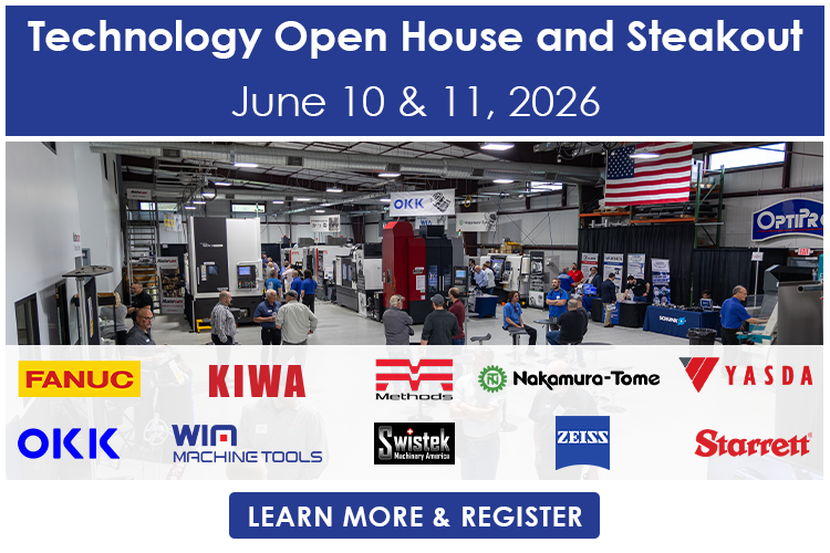Technology Open House and Steakout at OptiPro - June 10 and 11