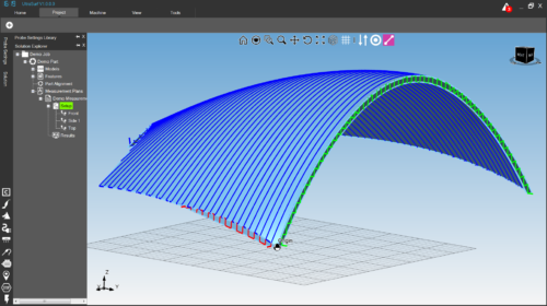 UltraSurf Software - Measuring Toolpath
