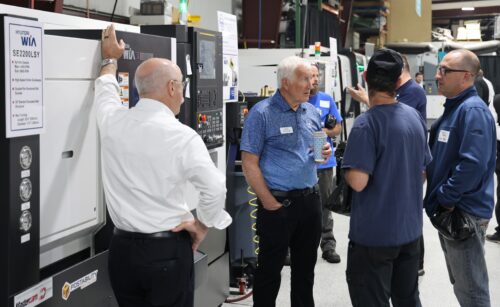 WIA Machine Tools in OptiPro's Showroom