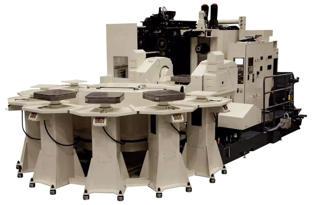YBM 8T-TT 5-axis machining center