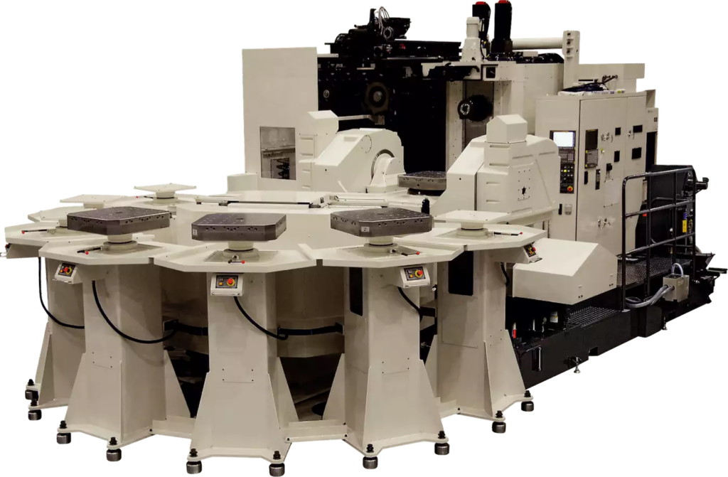 YBM 8T-TT 5-axis machining center