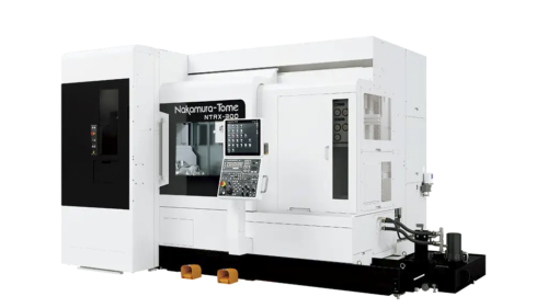 Nakamura-Tome NTRX-300 - very heavy-duty machine with full twin spindles and a robust tool spindle