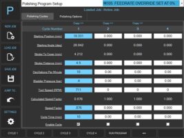 P Series Process Screen